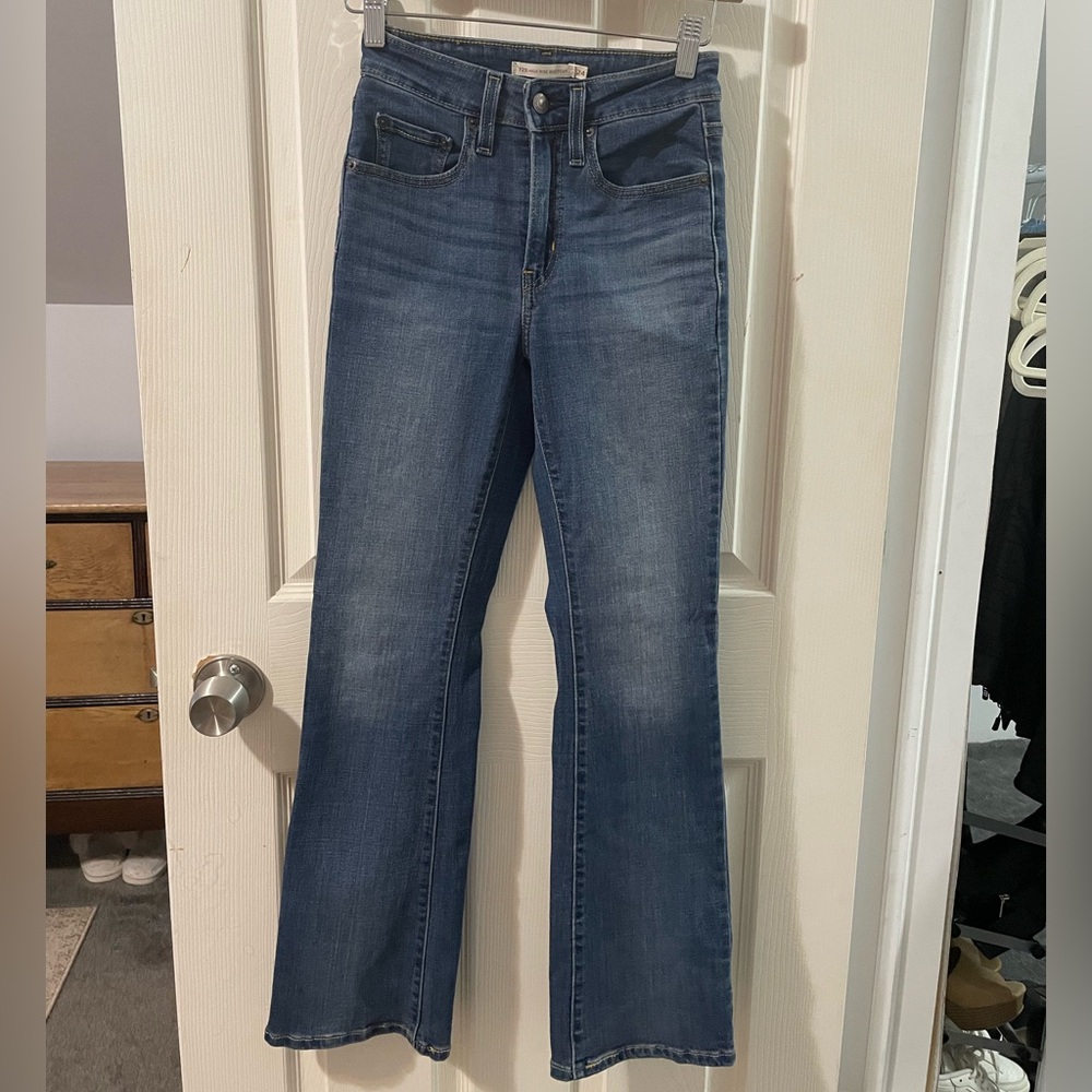 Levi’s high rise bootcut